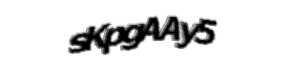 Security check image, please type the characters shown